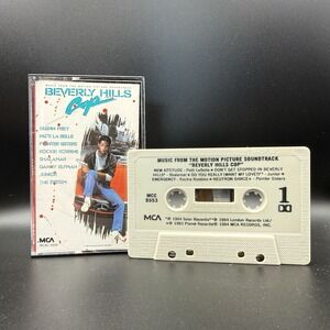 Beverly Hills Cop Music from the Motion picture  Cassette Tape 1984 MCA Various
